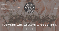 Desktop Screenshot of myluckyflowers.com